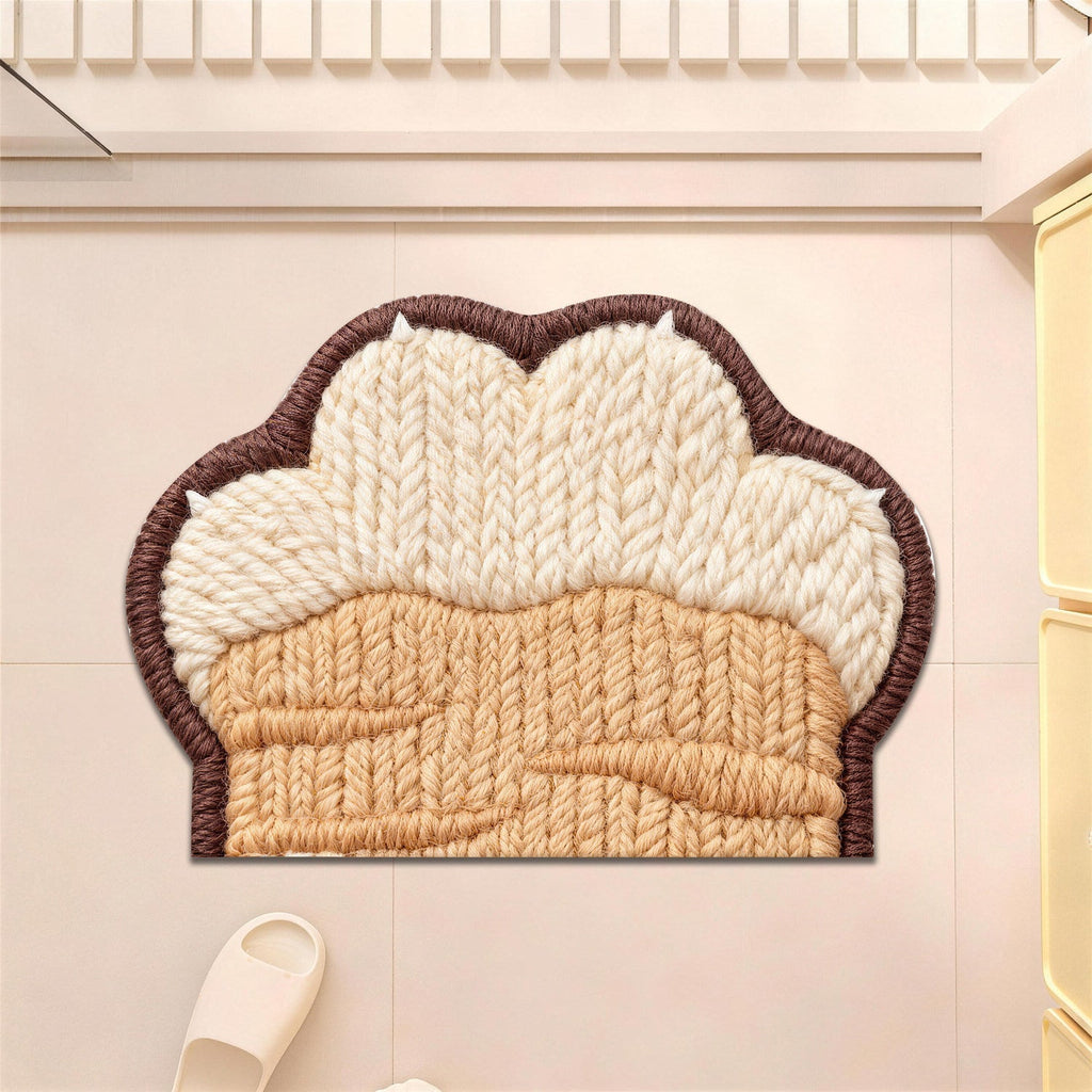 Plush Cat Paws Decorative Bath Mat | Kelmera