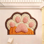 Plush Cat Paws Decorative Bath Mat | Kelmera
