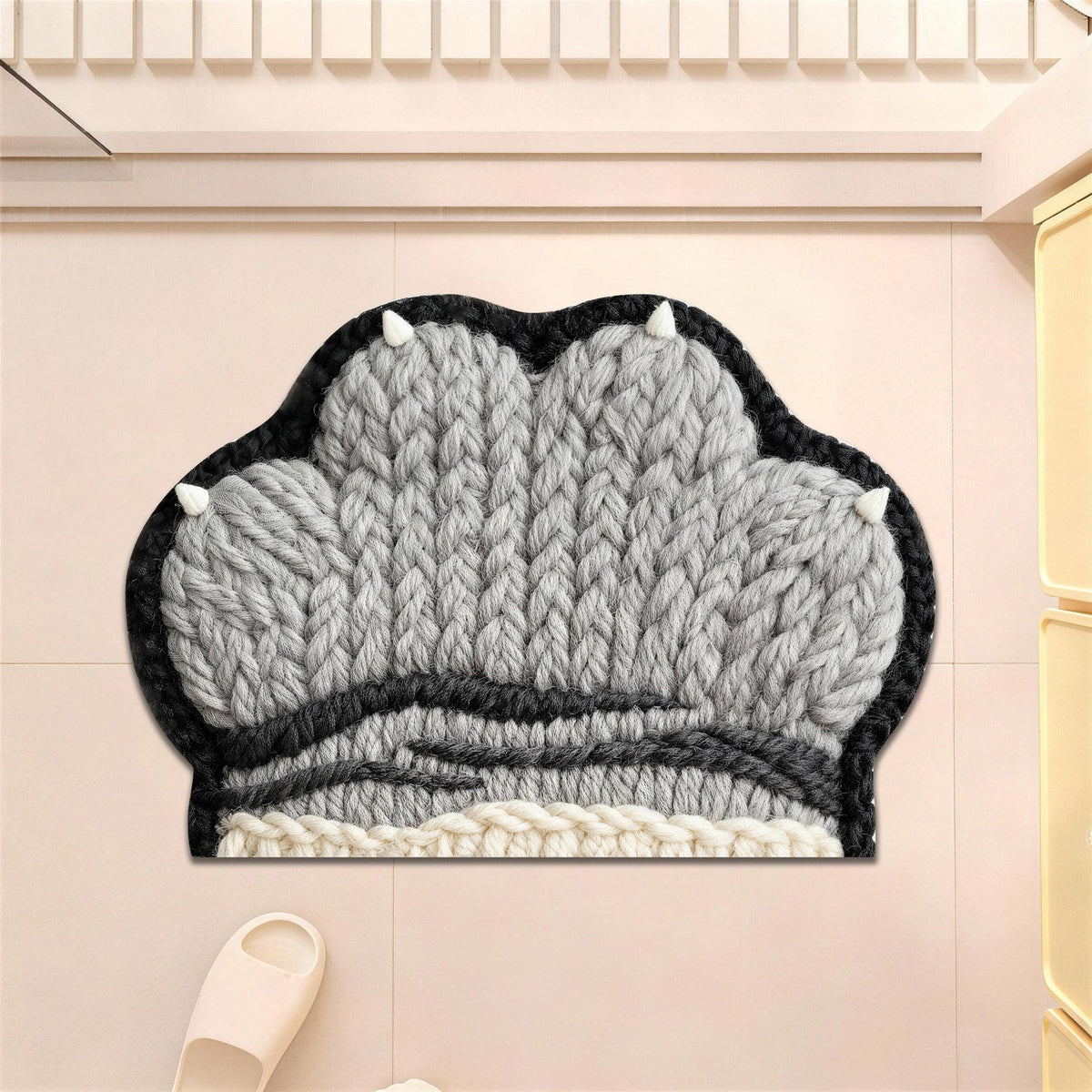 Plush Cat Paws Decorative Bath Mat | Kelmera