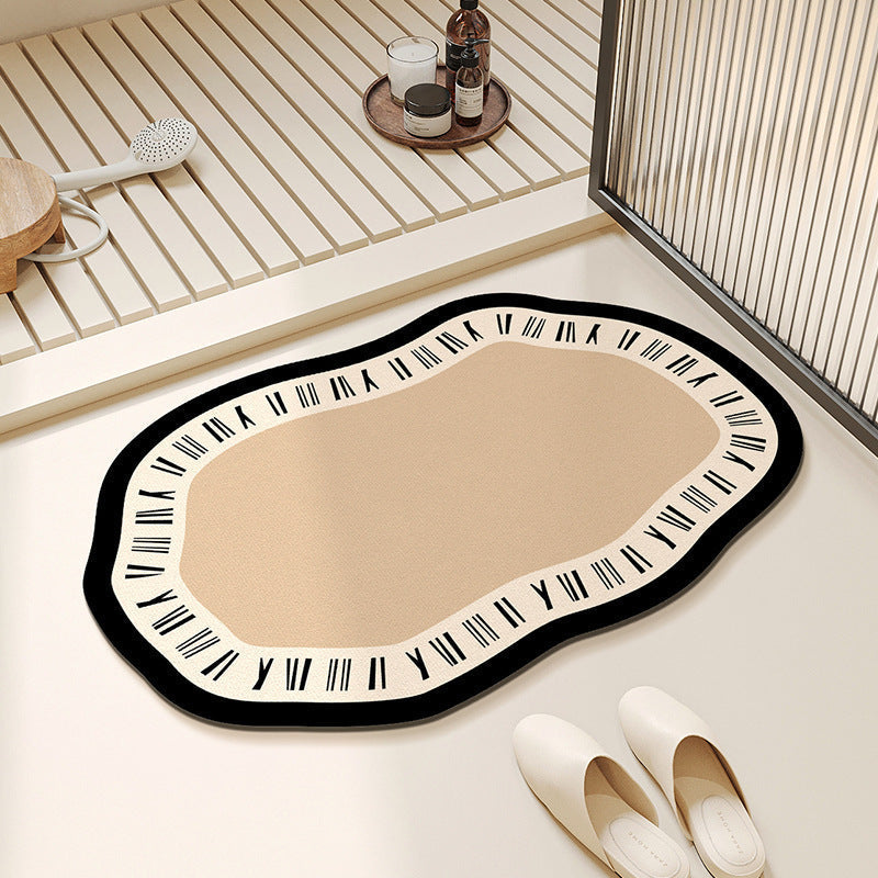 Plush Floral Shaped Area Mat | Kelmera