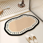 Plush Floral Shaped Area Mat | Kelmera