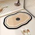 Plush Floral Shaped Area Mat | Kelmera