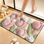 Plush Money-Themed Bath Mat | Kelmera