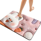 Plush Money-Themed Bath Mat | Kelmera