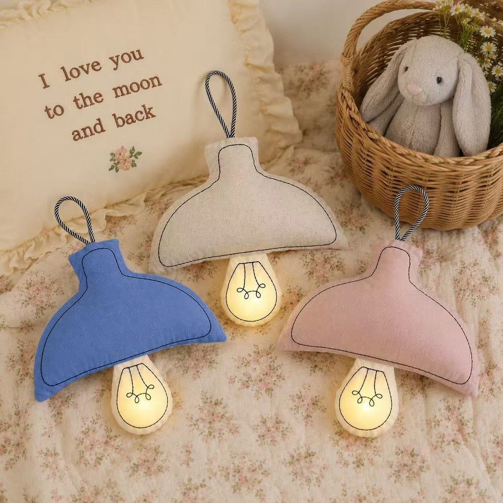 Plush Pendulum-Shaped LED Nightlight Pillow | Kelmera