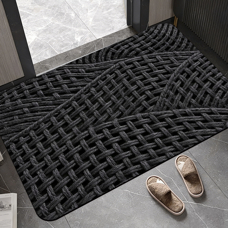 Plush Textured Door Mat | Kelmera