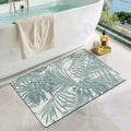 Plush Tropical-Themed Bath Mat | Kelmera