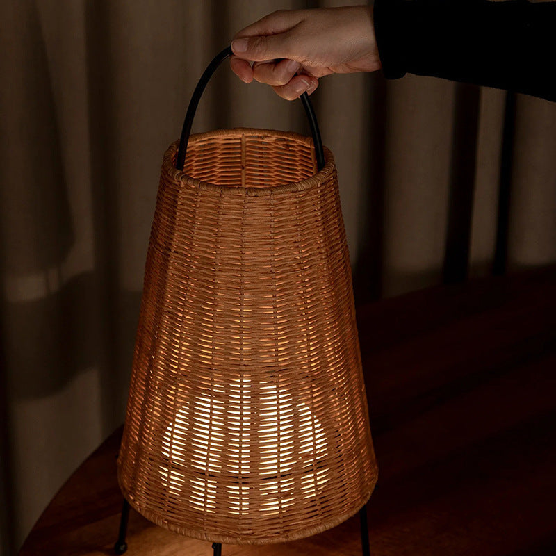 Portable Rattan Lantern | Kelmera
