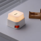 Portable Rechargeable Cube LED Night Light with Adjustable Brightness | Kelmera