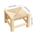 Pouf Soft Textile Wood | Kelmera