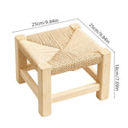 Pouf Soft Textile Wood | Kelmera