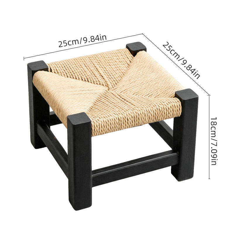 Pouf Soft Textile Wood | Kelmera
