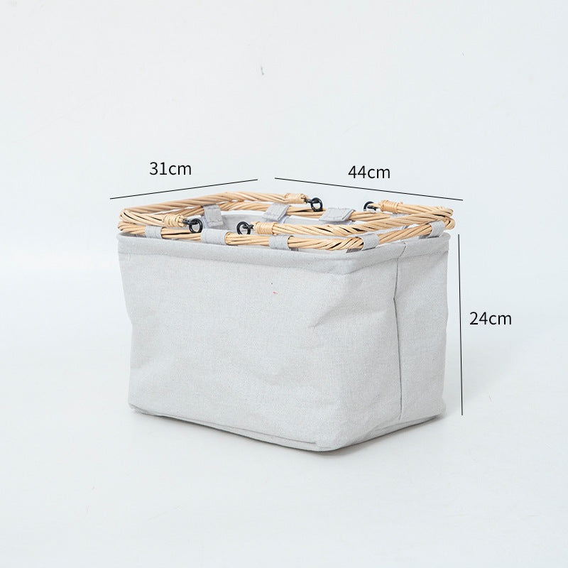 Practical Basket with Zipper and Sturdy Design | Kelmera