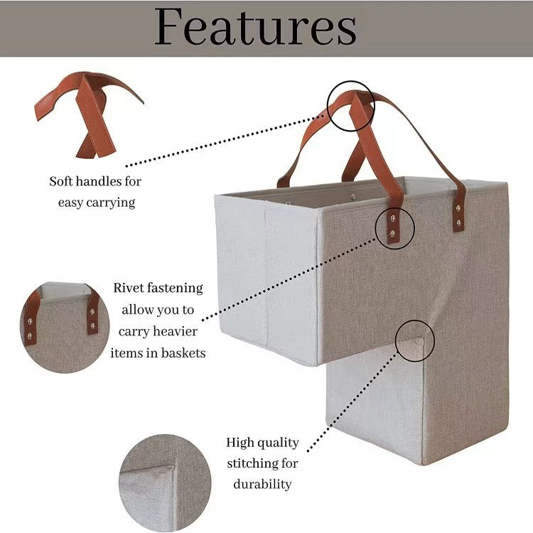 Practical Foldable Storage Basket | Kelmera
