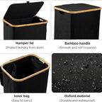 Practical Laundry Basket with Lid Lidded | Kelmera