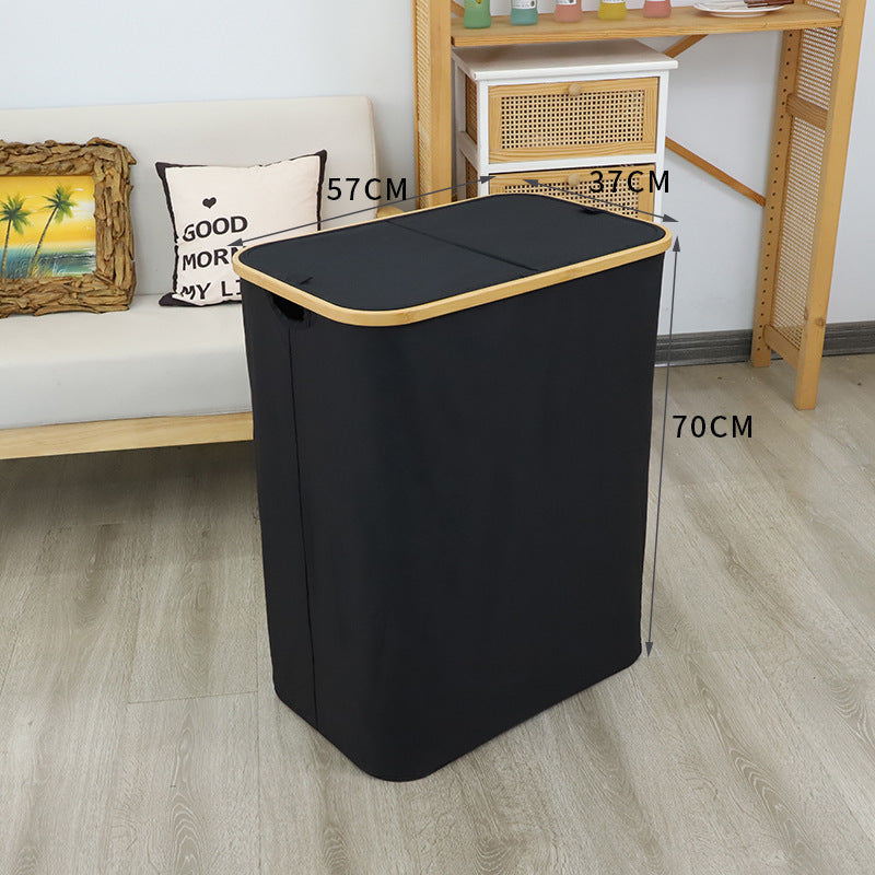 Practical Laundry Basket with Lid Lidded | Kelmera