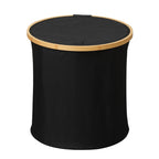 Practical Laundry Container with Bamboo Lid | Kelmera