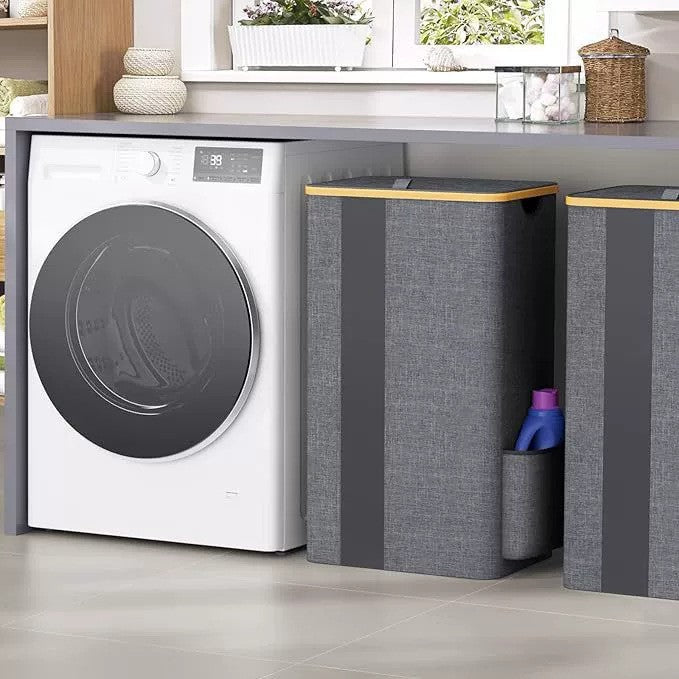 Practical Laundry Container with Removable Mesh Bag | Kelmera