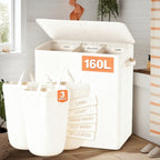 Practical Laundry Separation System with Lid | Kelmera