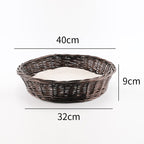 Practical Storage Basket Brown Nature | Kelmera