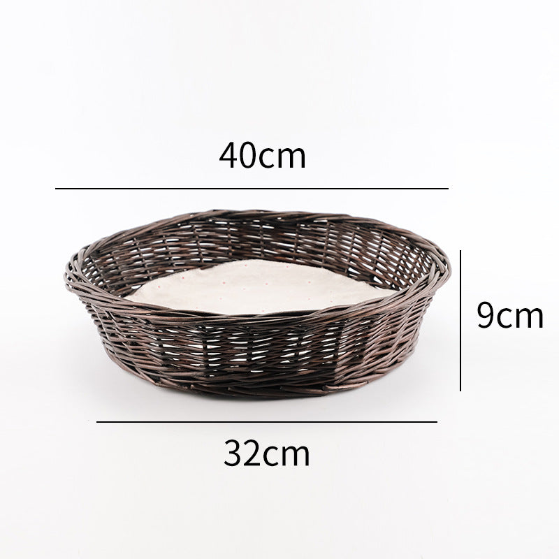 Practical Storage Basket Brown Nature | Kelmera