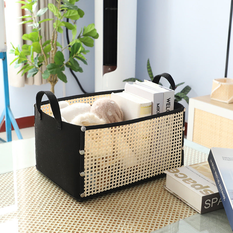 Practical Storage Basket Dark Brown | Kelmera