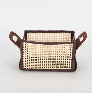 Practical Storage Basket Dark Brown | Kelmera