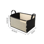 Practical Storage Basket Dark Brown | Kelmera