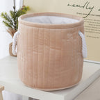 Practical Storage Basket Dark Red Coral | Kelmera