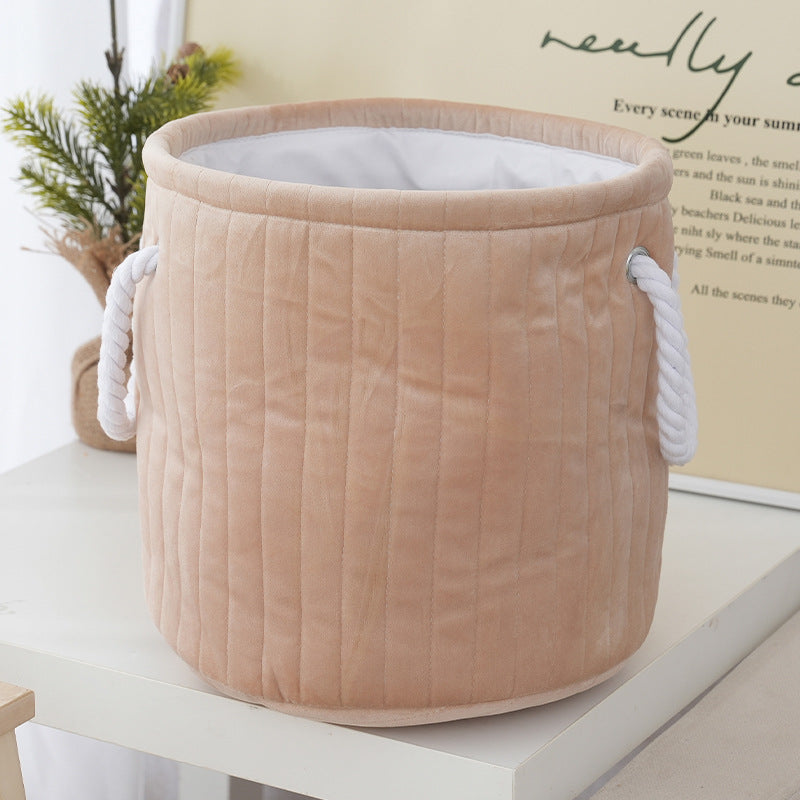 Practical Storage Basket Dark Red Coral | Kelmera