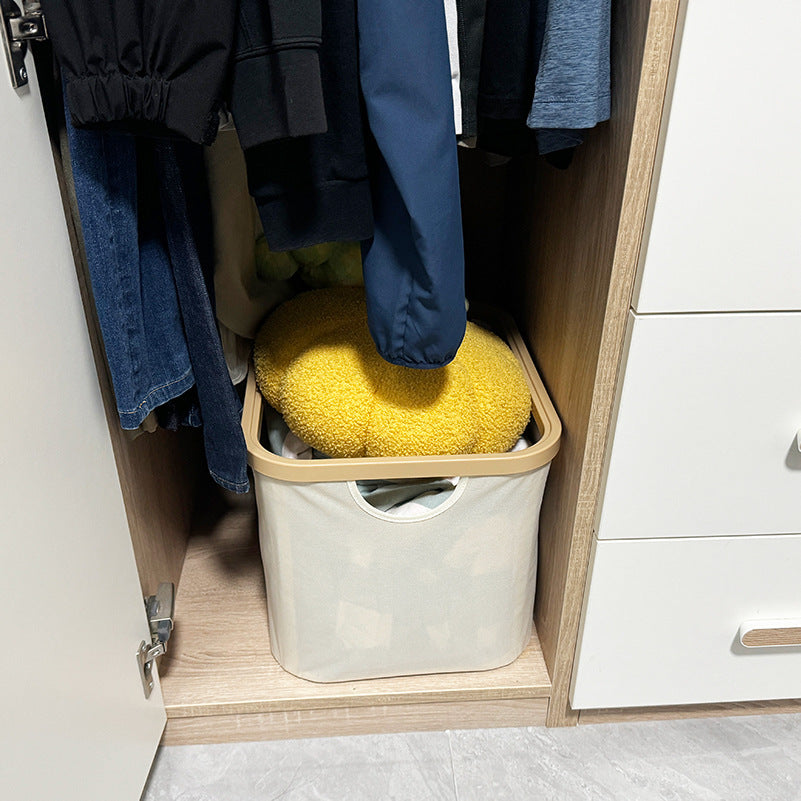 Practical Storage Basket Gray Beige | Kelmera