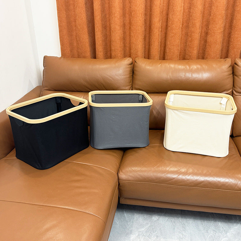 Practical Storage Basket Gray Beige | Kelmera