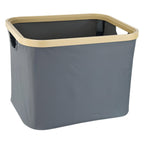 Practical Storage Basket Gray Beige | Kelmera
