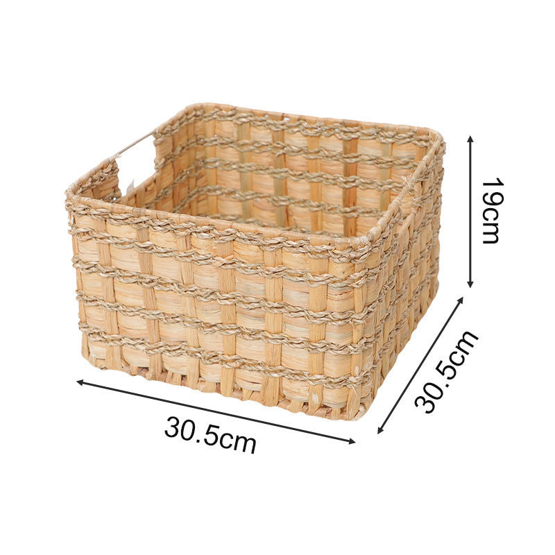 Practical Storage Basket made of Natural Materials Handwoven | Kelmera