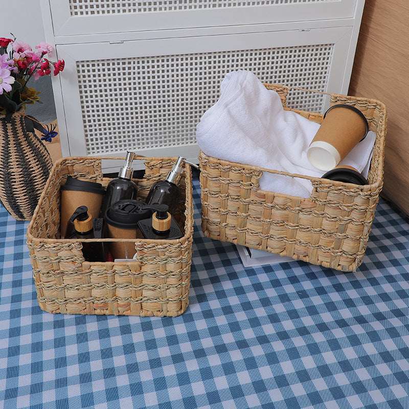 Practical Storage Basket made of Natural Materials Handwoven | Kelmera