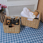 Practical Storage Basket made of Natural Materials Handwoven | Kelmera