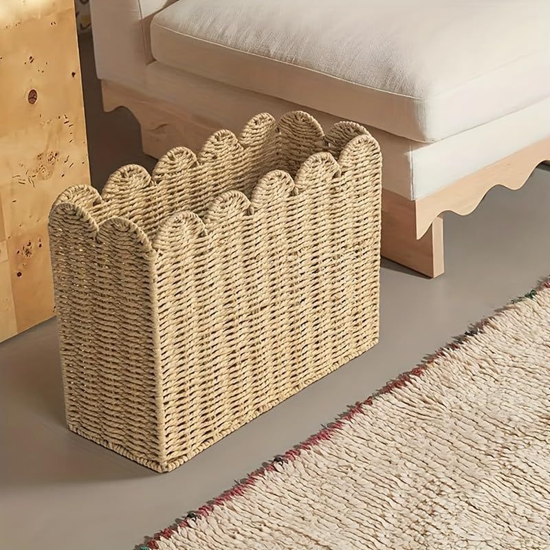 Practical Storage Basket made of Natural Materials | Kelmera