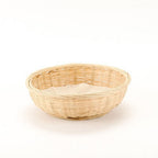 Practical Storage Basket made of Rattan Woven Natural Fiber Soft Textile | Kelmera
