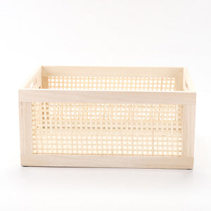 Practical Storage Basket made of Wood | Kelmera