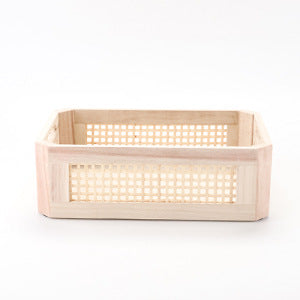 Practical Storage Basket made of Wood | Kelmera