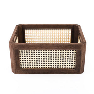 Practical Storage Basket made of Wood | Kelmera