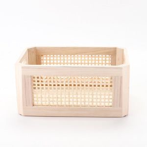 Practical Storage Basket made of Wood | Kelmera