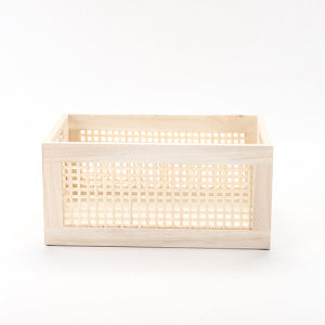 Practical Storage Basket made of Wood | Kelmera