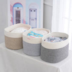 Practical Storage Basket Soft Textile Handwoven | Kelmera