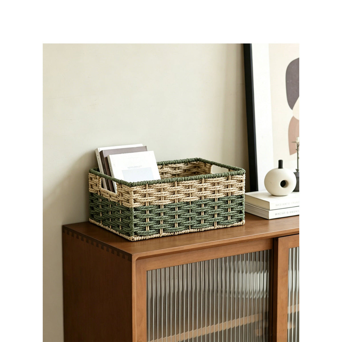 Practical Storage Basket Two Small Large | Kelmera