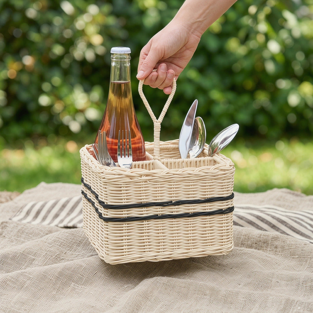 Practical Storage Basket with Compartments | Kelmera