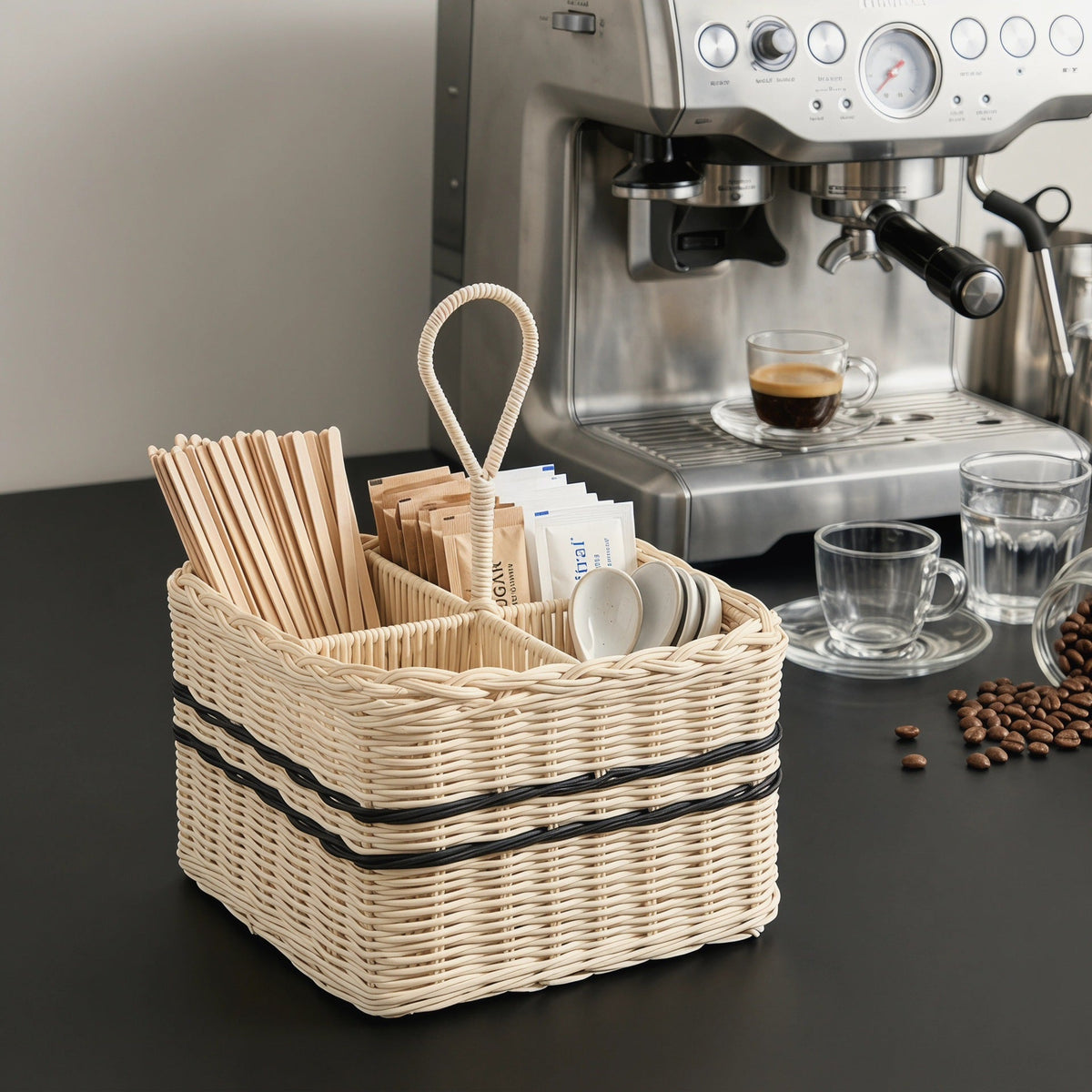 Practical Storage Basket with Compartments | Kelmera