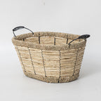 Practical Storage Basket with Stainless Steel Handles | Kelmera