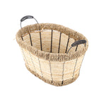 Practical Storage Basket with Stainless Steel Handles | Kelmera