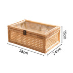 Practical Storage Box with Glass Surface | Kelmera